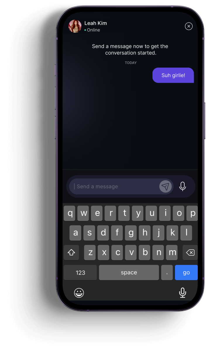 chat screen